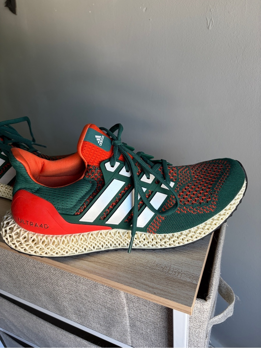 Adidas Ultra4D Miami Hurricanes - Picture 2 of 8